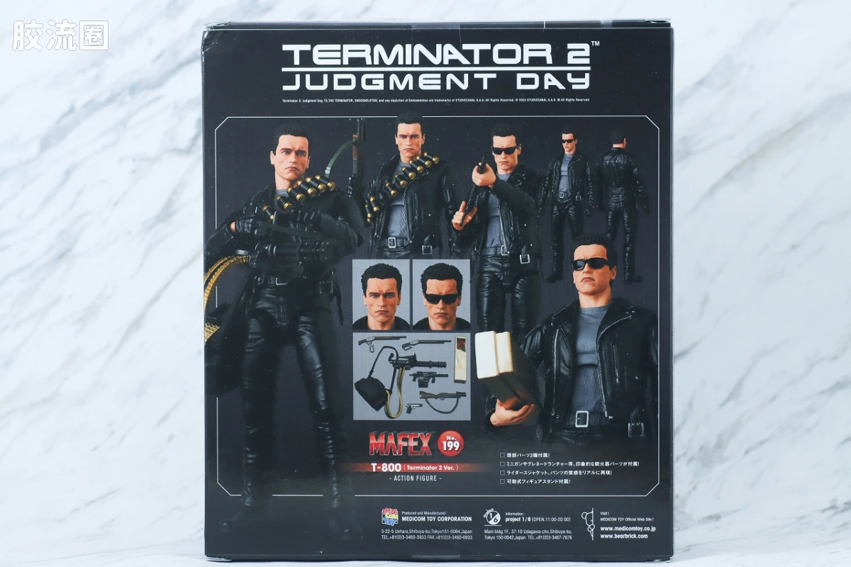 MAFEX系列 电影系列 199 T-800(终结者2 Ver.) - 图片